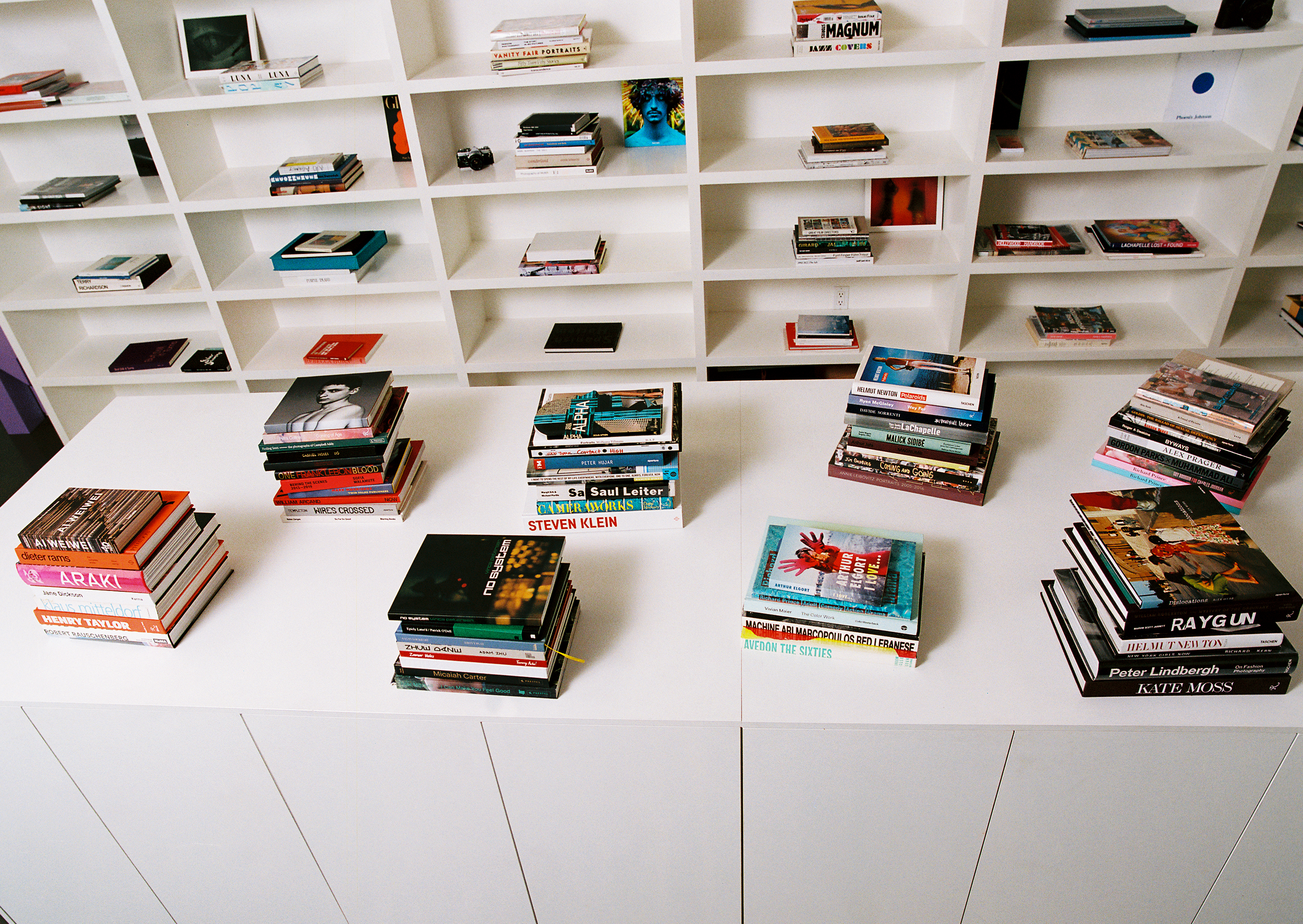 Book Collection at NOVA Studios in Los Angeles