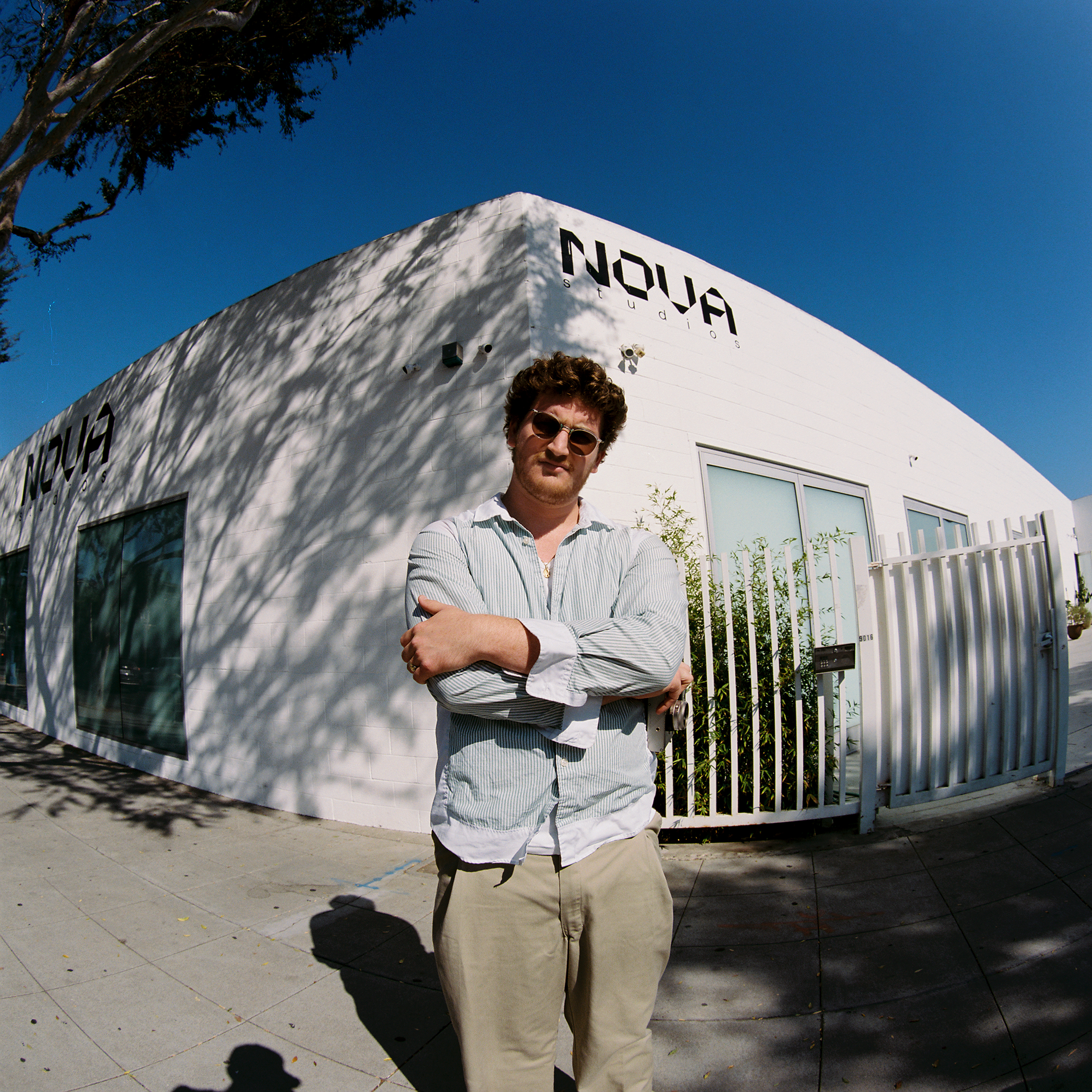 Aidan Cullen Outside at NOVA Studios LA for Grailed